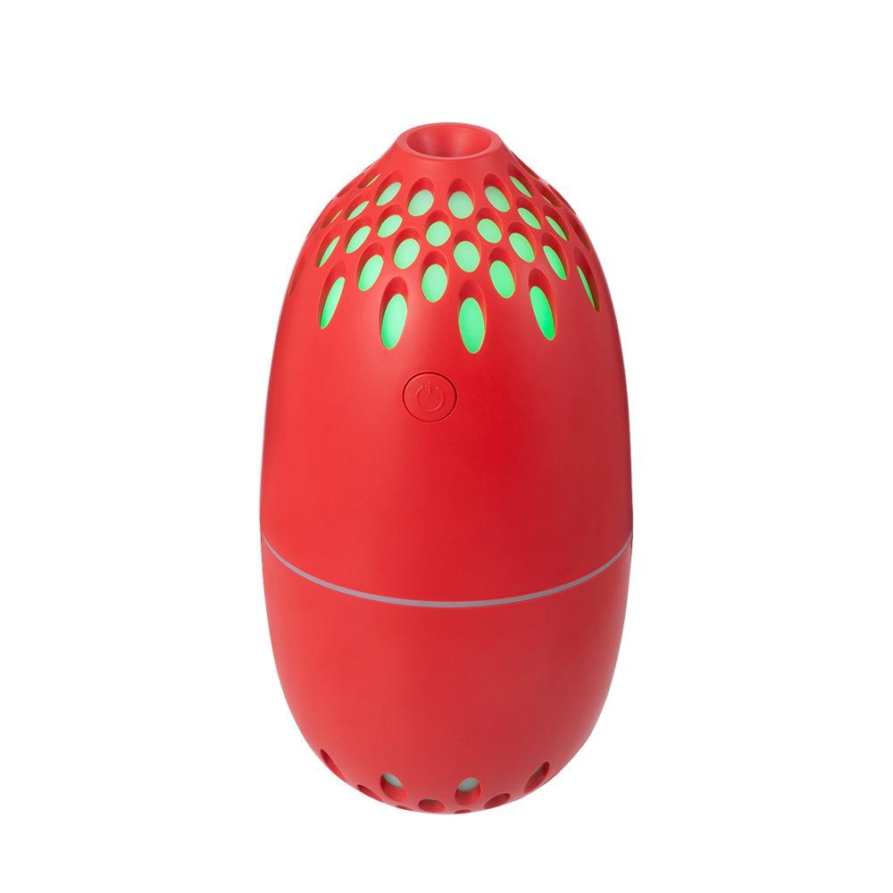Usb-luftbefeuchter Für Autos Mit Projektor, Tragbarer Duftdiffusor Und Luftreiniger Durch Vernebelung, Gegen Trockenheit, Ideales Geschenk (modell Roter Charme)-lsw