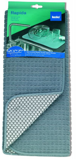 Kela Wasserabsorbierende Matte, 50 X 38 Cm, Grau