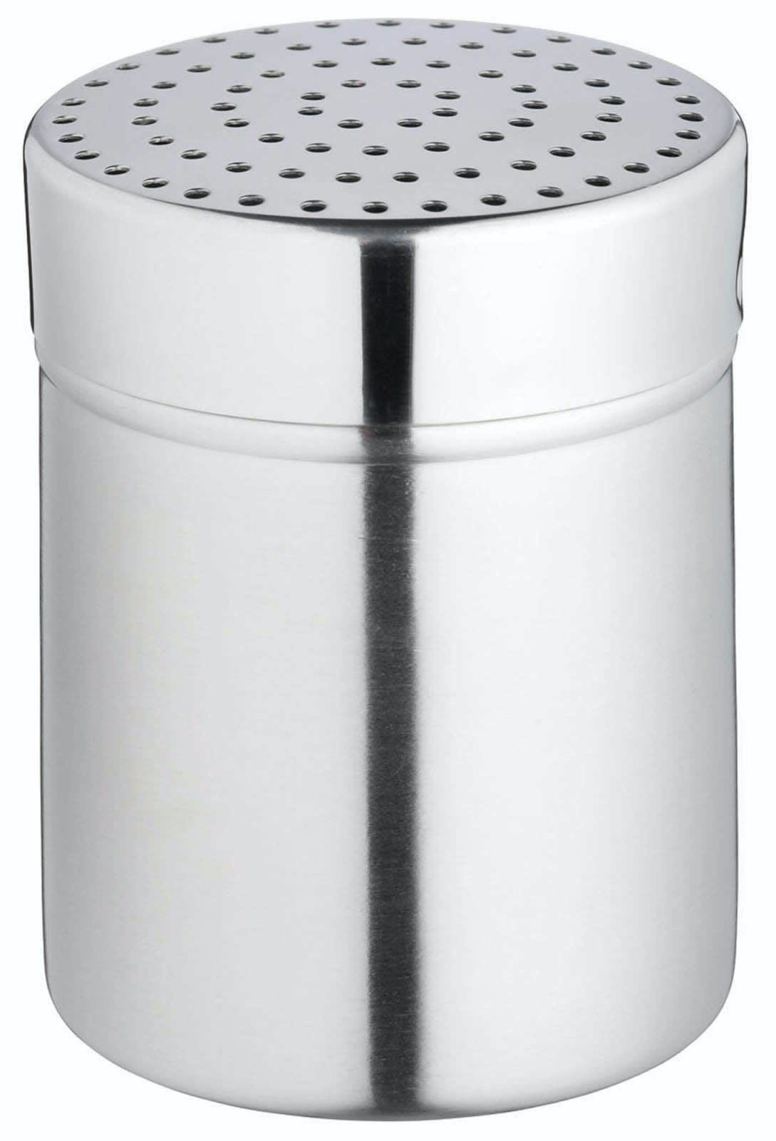 Kitchencraft Zuckerdose Aus Spezialglas, Mittlere Löcher, Zuckerspender Of Zucker De Edelstahl - Silber