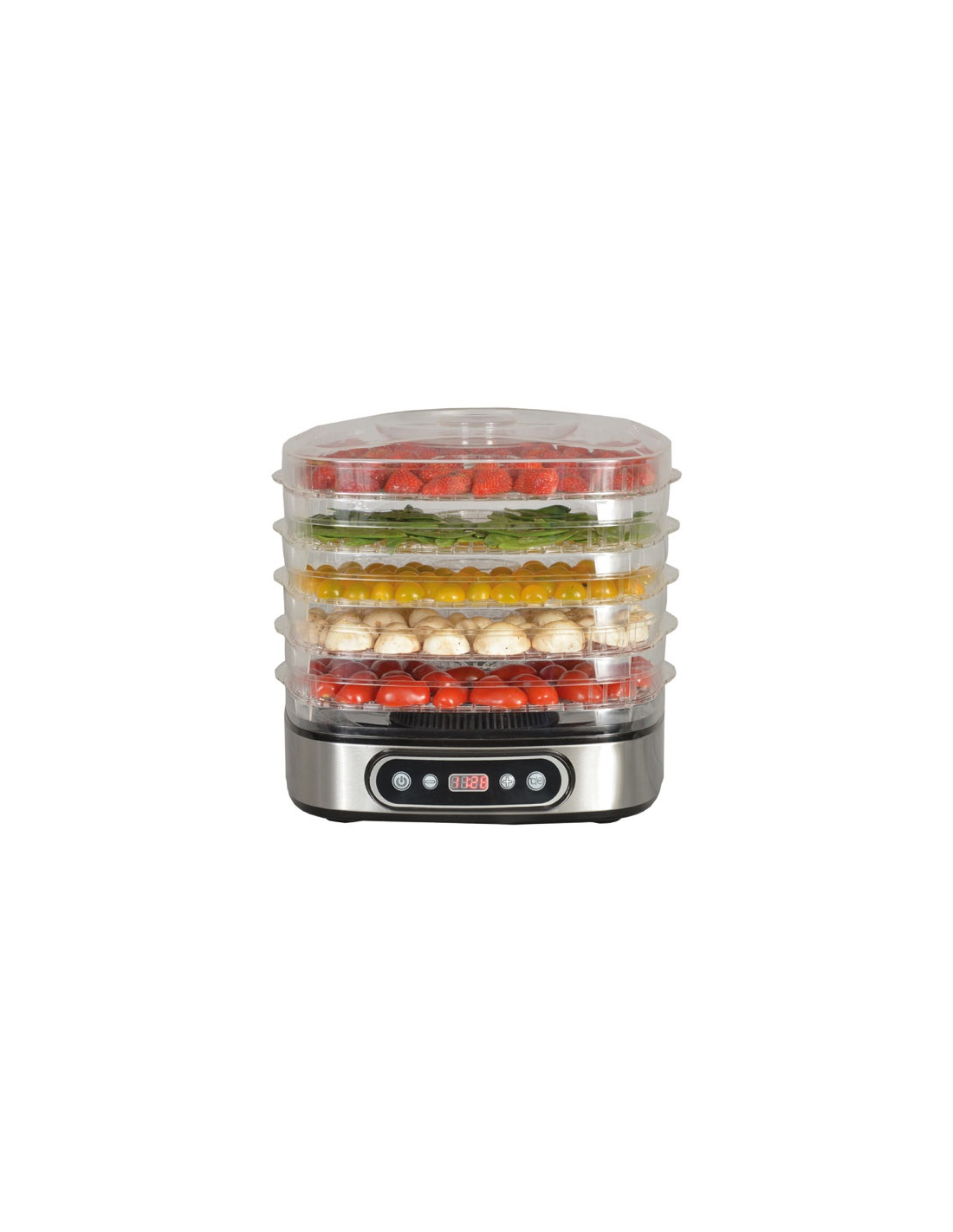 Kitchenchef - 450w 5-tablett Obst- Und Gemüsedehydrator - Kitchen Chef - Secco5ix