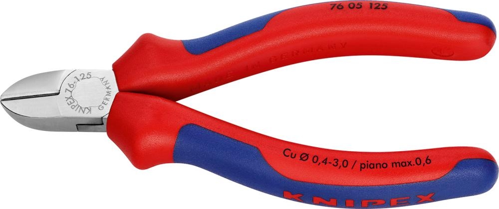 Knipex Seitenschneider 76 05 125 Elektromechaniker Mehrk. Verch., 125 Mm