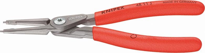 Knipex 48 11 J3 Präzisions- Sicherungsringzange F. Innenr. In Bohr.
