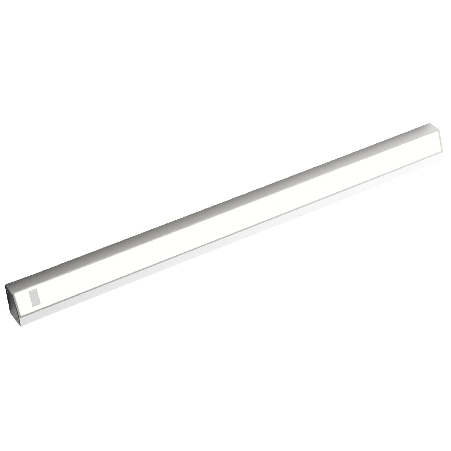 L&s Lugano Unterbauleuchte 900mm - Led Dualcolor 3000k/4000k, Küchenleuchte Mit Ir-schalter, Alufarbig