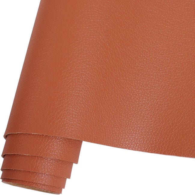 Selbstklebender Reparaturflicken – Ideal Für Die Reparatur Von Sofas, Autositzen Usw. – 1 Bogen, 40 × 200 Cm, Schokoladenbraun