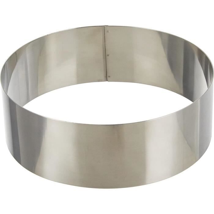 Küchenzubehör Lacor Round Tart Ring Edelstahl 18x6 Cm