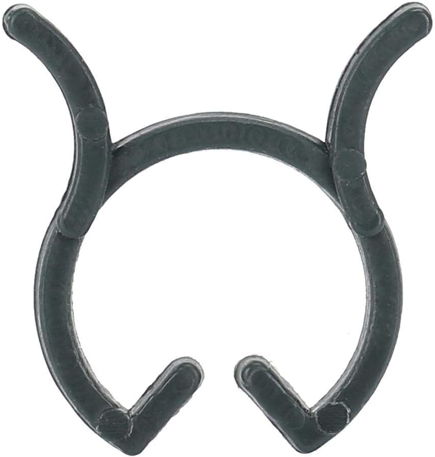 200 Stk. Langlebiger Pflanzenclip Pflanzenhalter Clip Pflanzenhalter Clip Blütenstiele Weinstockklammern Befestigungswerkzeug Für Gartenzubehör (25 Mm)