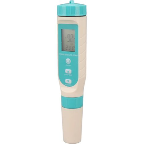 7-in-1 Wasserqualitätstester: Tds, Ec, Ph, Salz, Sg, Orp, Temperatur Ip67 Wasserdichter Multifunktionaler Digitaler Wassertester