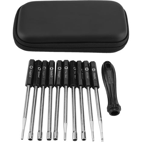 10-teiliges Vergaser-einstellset Mit Schraubendreher, Karte, Werkzeug, Keilwellenprofil, Pacman-doppel-d-typ