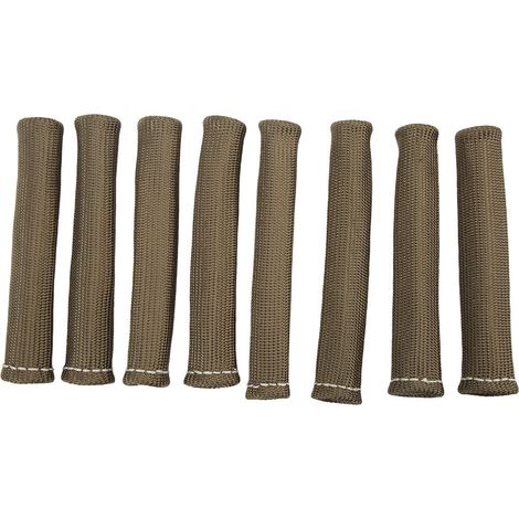 Sunxury 8-teiliger Zündkerzenkabelstecker, 2500°f Hitzeschutzhülle Für Hot-rod-motoren