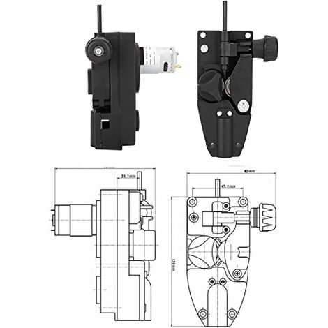 24v 10w Dc Mig-schweißgerät Rollendrahtvorschubmotor, Automatische Drahtvorschubmaschine Für 0,6–1,0 Mm Fülldraht, Geringe Leistung