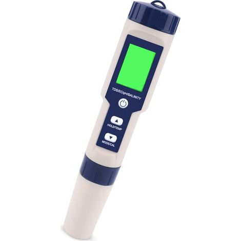 Tinor – Wasserqualitätsmessgerät Ph/tds/ec/orp – Ip67 Wasserdicht – Sonde Aus Titanlegierung – Automatische Temperaturkompensation