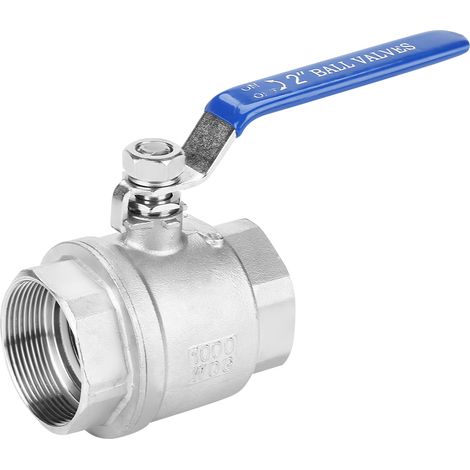 Zweiteiliges Kugelventil Mit Innengewinde Aus Edelstahl 304, 2" Dn50 1000 Wog