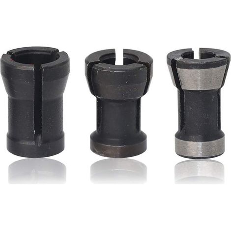 3-teiliges Set Aus Spannzangenfutter-kopfadaptern, Zubehör Für Bohrmaschinen Und Graviermaschinen
