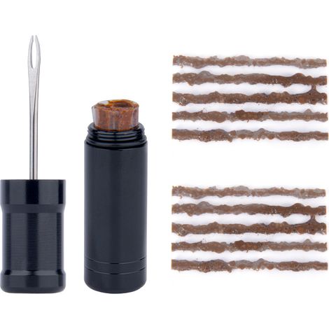 Reifenreparatursets, Robuste Reifenreparaturwerkzeuge, Reifenreparatursets, Auto-pannenreparaturset, 10-streifen-pannenreparaturset