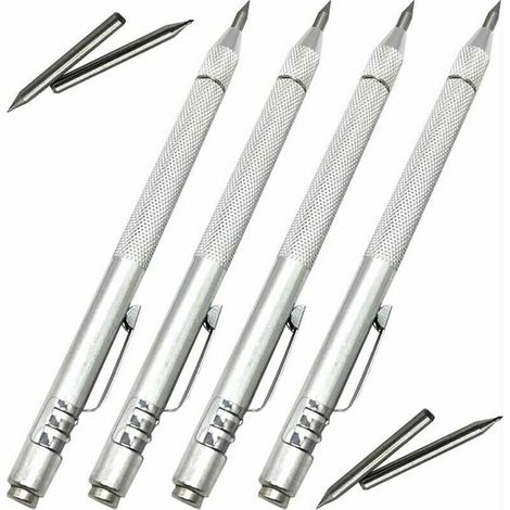 4-teiliges Set Mit Zeichenspitzen (inkl. 4 Zusätzlicher Stiftspitzen)