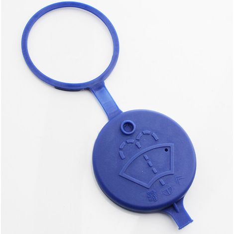 Der Deckel Des Scheibenwaschflüssigkeitsbehälters Ist Gefüllt. Schlauchverschluss.