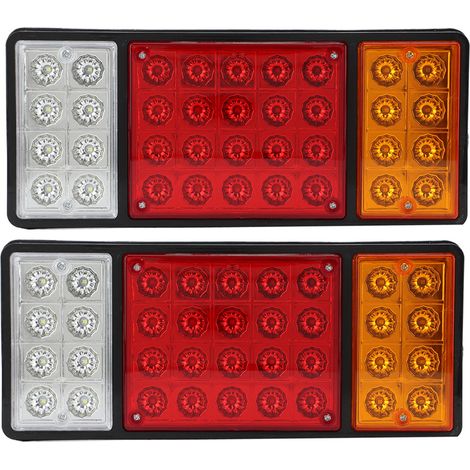 2-teiliges 12v 36 Led Rücklicht-blinker-set Für Wohnwagen Und Lkw