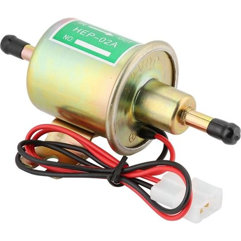 12-v-elektrokraftstoffpumpe – Fördermenge 70 L/h – Druck 3–6 Psi – Robustes Aluminium – Inkl. Montagesatz – Geeignet Für Benzin, Diesel Und Diesel