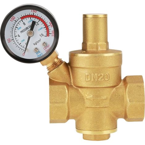 Tinor – Dn20 Messing-druckminderventil – Einstellbar Bis 1,6 Mpa – 1"-rohrgewinde – Einfache Installation Ohne Bypass-rohr