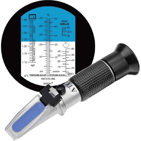 Honigrefraktometer 58–90 % Brix, Wassermessung 10–32 %, Verstellbares Okular, Pipette Und Reinigungstuch Inklusive, Einfache Ablesbarkeit – Brix 10–32