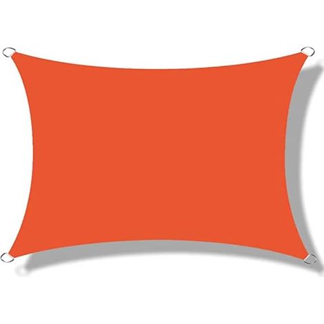 Rechteckiges 2x2m Sonnensegel Aus Oxford-gewebe – 95% Uv-schutz – Gebogene Kanten Für Optimale Spannung – Befestigung Mit D-ring-gurten