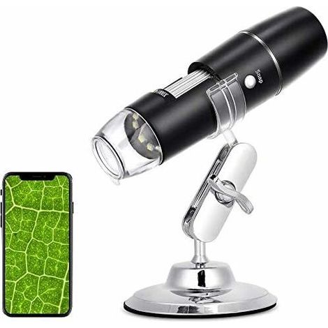 8 Leds – Kompatibel Mit Android- Und Ios-smartphones/tablets – Einstellbare Brennweite 0–40 Mm
