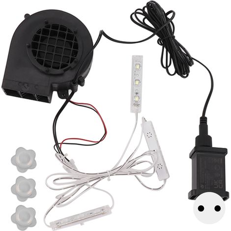 Aufblasbare Weihnachtspumpe Mit 3 Weißen Led-lichterketten Für Die Außendekoration, Eu-stecker 220–240 V