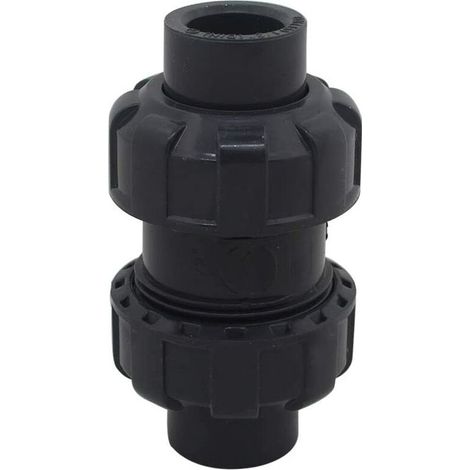 40-mm-pvc-rückschlagventil Zur Verhinderung Von Rückfluss In Pools. Geeignet Für Rohrleitungssysteme. 40 Mm Innendurchmesser.