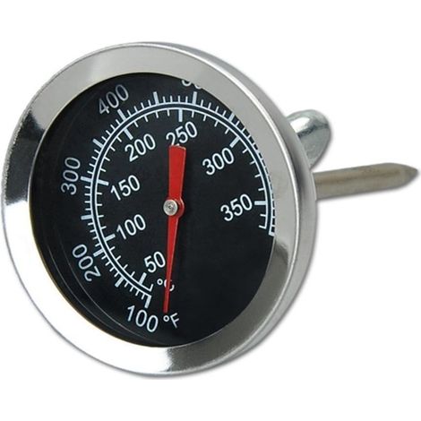 Tinor – Ofenthermometer Aus Edelstahl – Temperaturbereich 50 Bis 350 °c – Lange 80-mm-sonde Für Grill Und Grill – Präzise Kochergebnisse