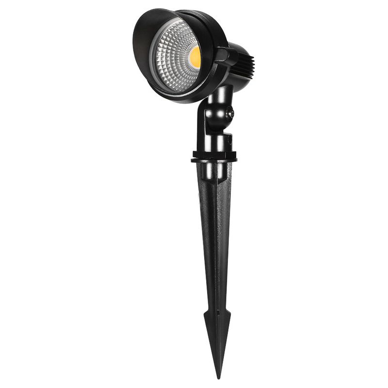 7-w-led-außenstrahler, Einbau-led-gartenleuchte, Vielseitiger Warmweißer Led-gartenfluter Für Einfahrten, Garagen, Balkone Und Terrassen, Schutzart Ip65