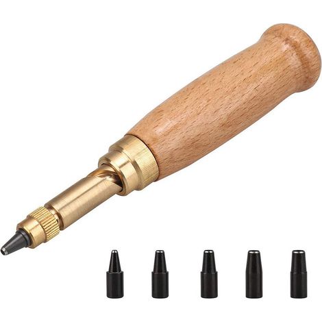 Schraublocher Für Leder – 6-punkt – 1,5 Bis 4 Mm – Austauschbar Für Nähen, Leder, Papier