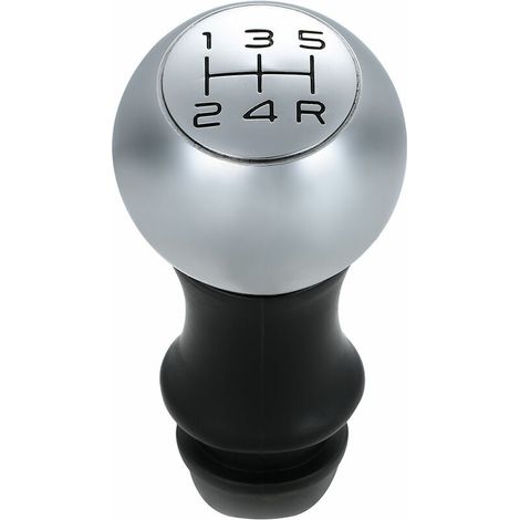 Verchromter Schaltknauf – Adapter Für 5-gang-schaltgetriebe – Kompatibel Mit Peugeot 106, 206, 207, 306, 307, 407, 408, 508, 807