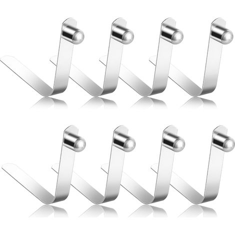 8-teiliges Federclip-set, Federclips Aus Edelstahl, 6,5 Mm