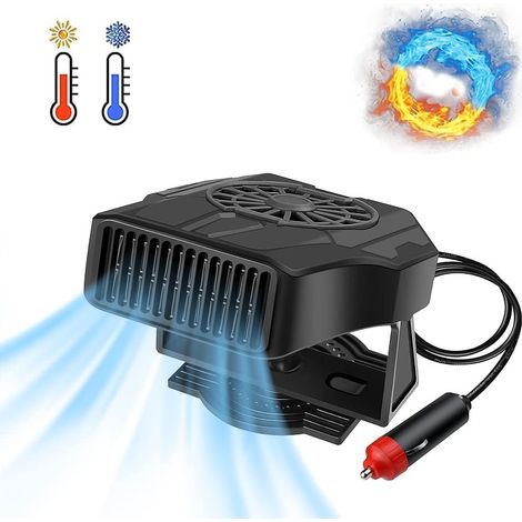 Tinor – 200-w-autolüfter – Schnelles Aufheizen, Entfeuchten Und Enteisen – Geräuscharm, 12 V, 360° Drehbare Halterung