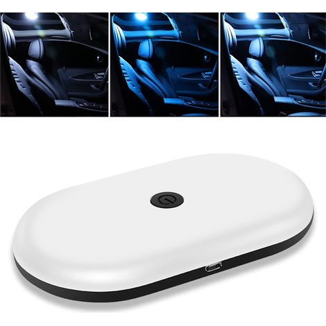 Led-autoinnenbeleuchtung, Autoinnenausstattung, Autoinnenbeleuchtung Mit 10 Hellen Led-lampenperlen, Drei Farbeinstellungen, Usb-led-leuchten Für