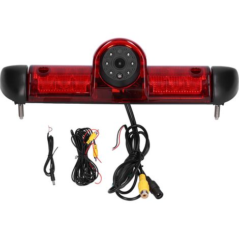 Rückfahrkamera, 170° Hd, Led-nachtsicht, Bremslicht, Ersatzhalterung Für Fiat Ducato