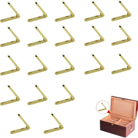 Möbelscharniere Aus Zinklegierung – Mini-klappscharniere 30 Mm – 20 Stück – Korrosionsbeständig – Geräuscharm