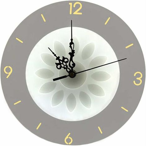 Moderne Led-wandleuchte Mit Uhr Und Kreativem Design, Nachttischlampe, Innenbeleuchtung Und Dekoration Für Wohnzimmer, Schlafzimmer, Kinderzimmer, Büro, Flur, Treppenhaus, Veranda, D [energieklasse]