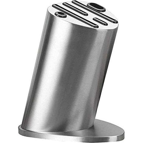 Messerblock Aus Edelstahl, Messerhalter, Aufbewahrungsregal, Praktisches Küchenutensil Für Tee, Milch, Kaffee Und Andere Getränke