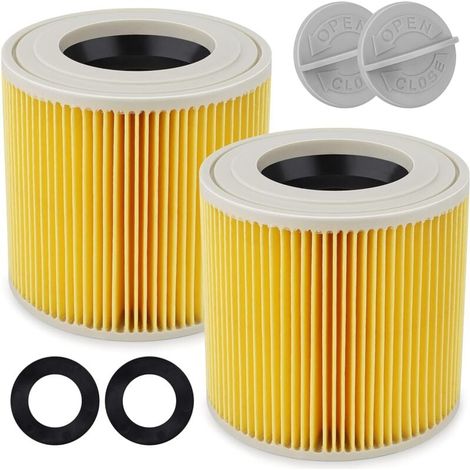 Patronenfilter Für Kärcher Wd2/wd3 Staubsauger – Effizienter Ersatz Für Die Modelle Wd 2200, 2250, 3300 M, 3500 P – Optimale Filtration