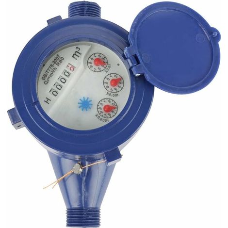 Wasserzähler – Intelligenter Kunststoff-durchflussmesser, Einfaches Tischgerät Zur Messung Des Wasserdurchflusses Für Den Haus- Und Gartenverbrauch