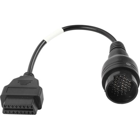 Obd2-adapterkabel (38-polig Auf 16-polig) – Kompatibel Mit Iveco-lkw – Abs-material – 30 Cm Länge – Zuverlässiger Diagnoseanschluss
