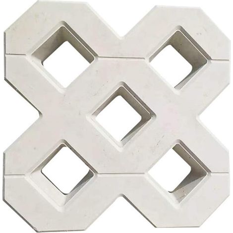 Tinor – Pflasterform Für 40x40cm Betonplatten – Wiederverwendbare Polypropylenform – Für Wege Und Terrassen – Einfache Anwendung