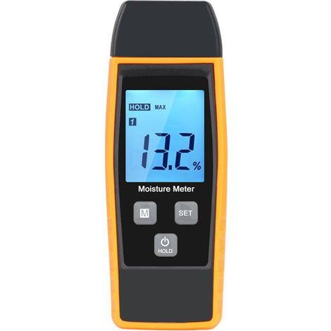 Feuchtigkeitsmessgerät, Feuchtigkeitsmessgerät Für Wände Und Holz, Lecksuchgerät, Hygrometer, Wassergehaltsmessgerät Mit Lcd-bildschirm