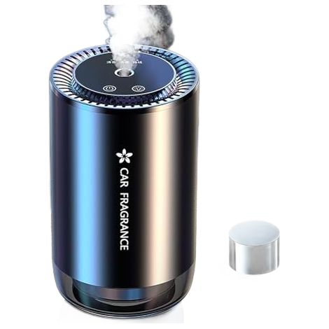 Auto-diffusor, Intelligenter Auto-lufterfrischer, Tragbarer Mini-diffusor Mit Wiederaufladbarkeit, Geeignet Für Autos, Wohnungen, Büros Und Schlafzimmer.