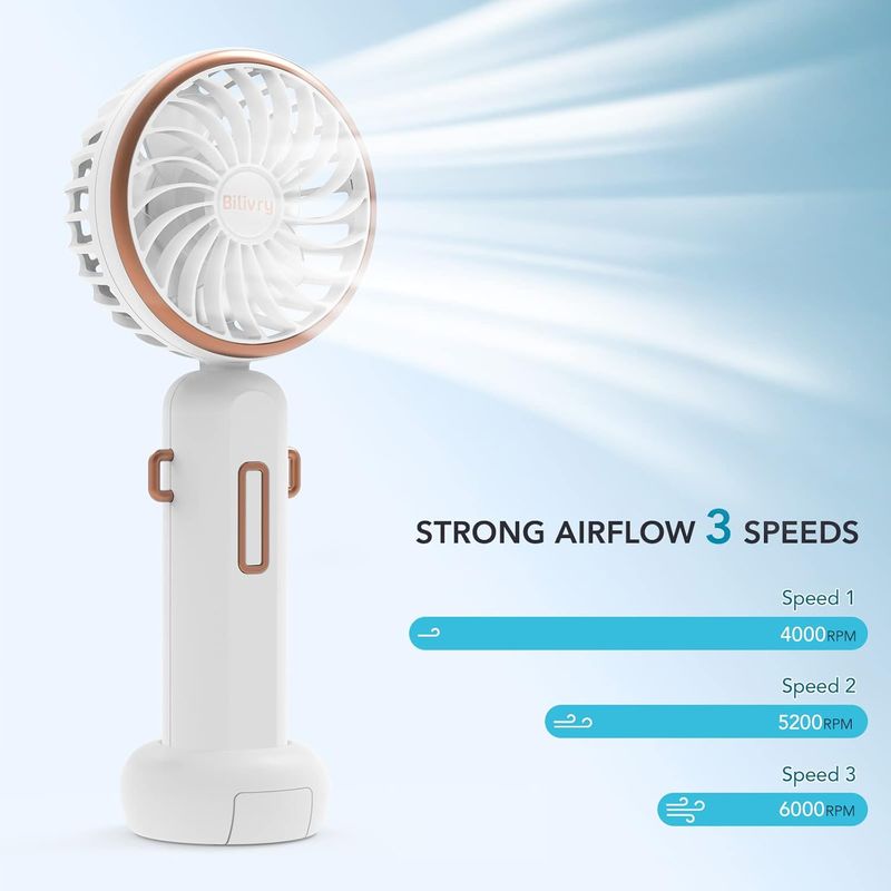 Tragbarer Ventilator, Mini-ventilator, Geeignet Für Camping Und Reisen