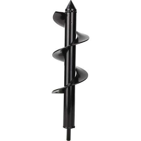 8x30cm Erdbohrer Für Bohrmaschinen, Gartenbohrer, Spiral-gartenbohrer, Pflanzwerkzeug Zum Schnellen Bohren Von Löchern Und Pflanzen Von Blumen, Bäumen Und Sträuchern