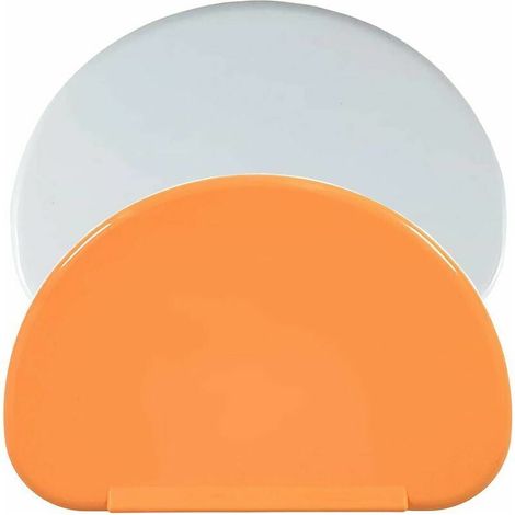 Ulisemcorne Teigschaber, Teigschneider Aus Kunststoff, 2-teiliger Teigschaber Aus Kunststoff Für Brot, Backwaren, Crêpes, Teig, Käse, Schokolade, 15,8 X 10,3 Cm (orange, Weiß)