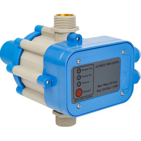 Kabelloser Druckschalter Dps-1 230v 1-phasig Für Hauswasserpumpen, Brunnenpumpen Ohne Kabel