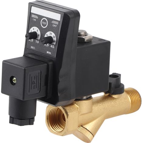 Automatisches Elektronisches Zeitablassventil G1/2 Dn15 Für Luftkompressor-kondensat (ac230v)